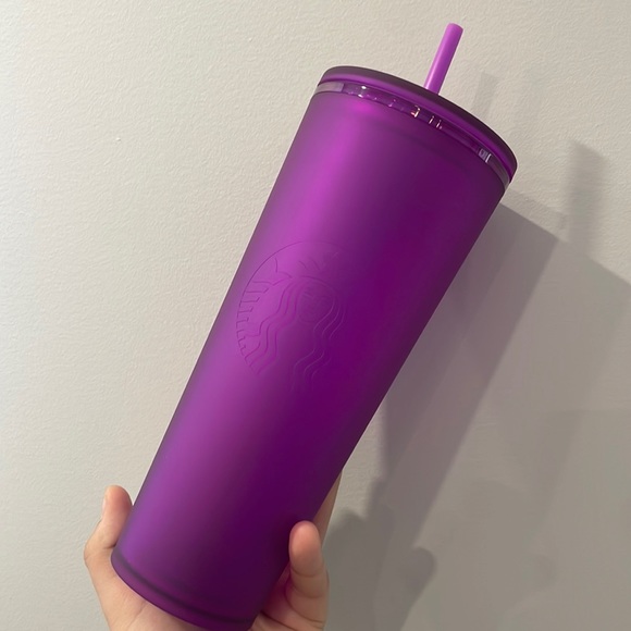 Starbucks Other - ☕️ NWT Starbucks Purple Soft Touch Tumbler Cold Cup 2022